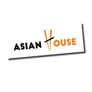 Asian house logo